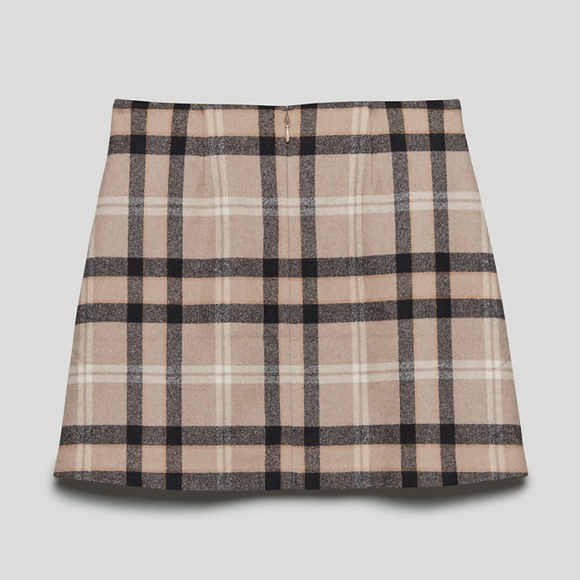 ARITZIA Wilfred Classic Wool A-line Mini Skirt - Picture 4 of 8